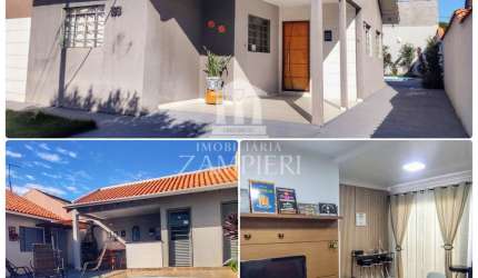 Casa de 99m², com edícula de 30m²  em terreno de 264,00m², situado no Jardim Arnaldo de Souza Miranda, no Município de Iguaraçu-PR