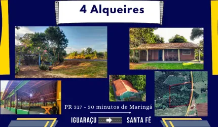 4,04 Alqueires as Margens da PR 317 entre Iguaraçu e Santa Fé
