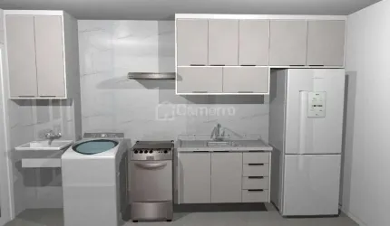 Apartamento com 2 dormitórios, sendo 1 suíte,  à venda, 70 m² por R$ 390.000 - Jardim Turmalinas -