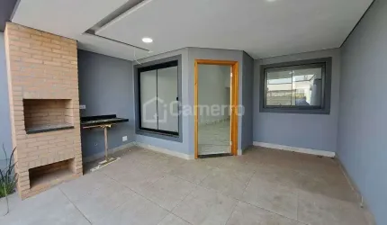 Casa com 3 dormitórios, sendo 1 suíte,  à venda, 96 m² por R$ 480.000 - Jardim Europa I - Santa Bár