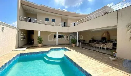 Casa com 3 dormitórios para alugar, 389 m² por R$ 10.000/mês - Vila Nossa Senhora de Fátima - Ameri