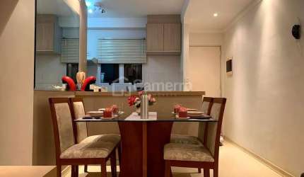Apartamento à venda, Porteira fechada, 100% mobiliado, Vila Omar- Americana, SP