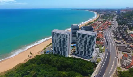 Apartamento frontal, à venda no Edf. Lanai Beach, em Jacarecica
