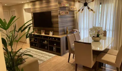 Apartamento 78m² c/ 03 dorms, 1 suíte e 02 vagas de garagem