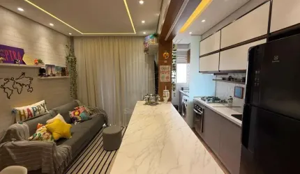 Apartamento Planejado à Venda no Edifício Sunset Faria Lima, na Gleba Palhano