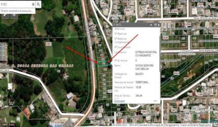 Terreno à venda na Estrada do Imigrante, 5152, Nossa Senhora das Graças, Caxias do Sul por R$ 160.000