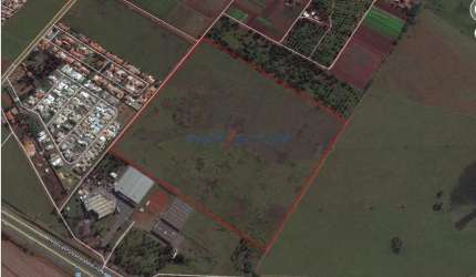 Terreno à venda na Avenida Alexandre Cazelatto, SP 332, Betel, Paulínia por R$ 86.800.000