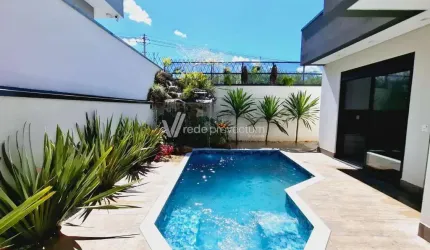 Casa em condomínio fechado com 3 quartos à venda na Estrada Municipal do Roncáglia, 1090, Residencial Mont' Alcino, Valinhos, 180 m2 por R$ 1.700.000