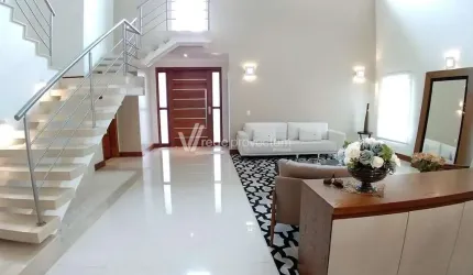 Casa em condomínio fechado com 4 quartos à venda na Estrada Municipal Adelina Segantini Cerqueira Leite, 1000, Loteamento Mont Blanc Residence, Campinas, 437 m2 por R$ 4.290.000