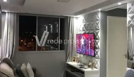Apartamento com 2 quartos à venda na Rua Jair Luiz dos Santos, 57, Parque Maria Helena, Campinas, 47 m2 por R$ 250.000