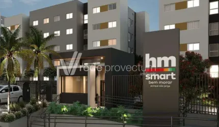 Apartamento com 2 quartos à venda na Rua Sete, 612, Residencial Moradas do Valle, Campinas, 43 m2 por R$ 221.000