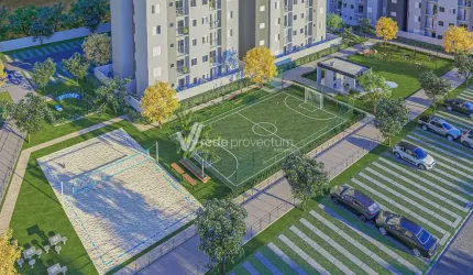 Apartamento com 2 quartos à venda na Rua Odette Jones Gigo, s/nº, Nova Veneza, Sumaré, 41 m2 por R$ 208.900