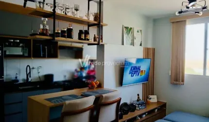 Apartamento com 2 quartos à venda na Avenida Antonio Baptista Piva, 1662, Jardim Flamboyant, Paulínia, 47 m2 por R$ 375.000