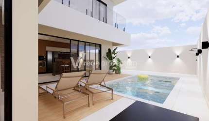 Casa em condomínio fechado com 3 quartos à venda na Avenida Guido Tozzi - Rod. Campinas-Mogi Mirim, Km127-5, s/nº, Tanquinho Velho, Jaguariúna, 220 m2 por R$ 1.800.000