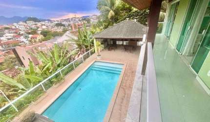 Casa à venda em Rio de Janeiro, Jacarepaguá, com 4 suítes, com 650 m², Eldorado