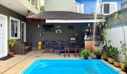 Casa à venda em Rio de Janeiro, Camorim, com 3 quartos, com 220 m², Condomínio Anhanguera