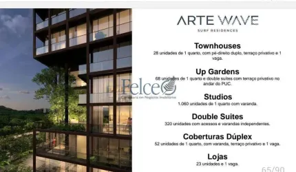 Studios c/ piscina de Surf indoor no Rio ( Barra da Tijuca)