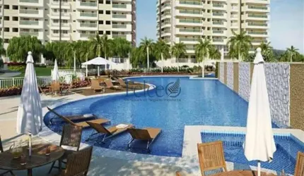 Lindo Apartamento na Barra da Tijuca - 85m²  2 Suítes  Varanda Gourmet  Vista para a Pedra da Gávea  no Alphagreen Residence Club