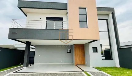 Casa à venda em Paulínia, Parque Brasil 500, com 3 suítes, com 265 m², Condomínio Royal Garden