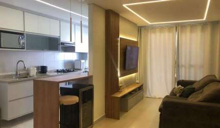 Apartamento à venda em Paulínia, Balneário Tropical, com 3 quartos, com 80 m²
