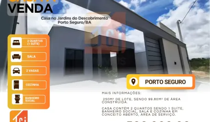 Casa no Jardins do Descobrimento, em Porto Seguro/BA