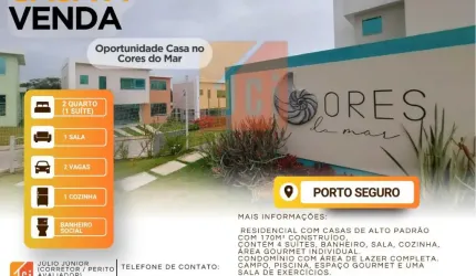 Condomínio Residencial Cores do Mar, em Porto Seguro - BA.