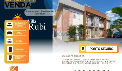 Lançamento Residencial Villa Rubi, em Porto Seguro - BA