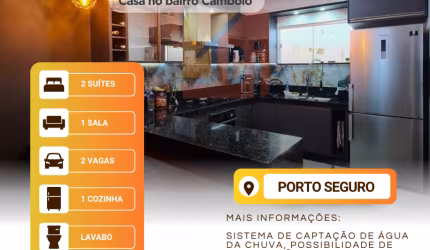 Casa no bairro Cambolo em Porto Seguro/BA