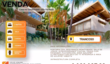Casa no condomínio Villa Da Mata em Trancoso/BA
