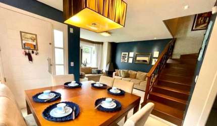 R$ 980.000 - LINDA CASA EM CONDOMÍNIO - 109M2 - 4 SUÍTES - SACADAS - 3 VAGAS