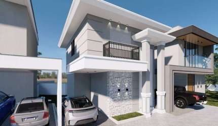 Casa em condomínio fechado com 2 quartos à venda na Rua de Pádua, 278, Santo Antônio de Lisboa, Florianópolis por R$ 930.000