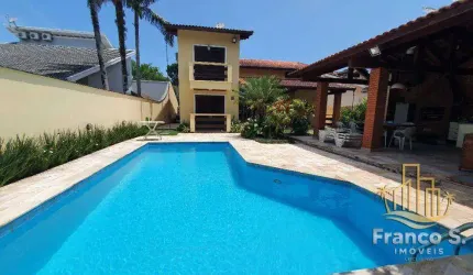 Casa com 4 dormitórios, 330 m² - venda por R$ 3.400.000,00 ou aluguel por R$ 13.712,00/mês - Riviera Módulo 26 - Bertioga/SP