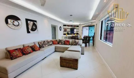 Apartamento com 4 dormitórios para alugar, 198 m² por R$ 2.750,00/dia - Riviera de São Lourenço - Bertioga/SP