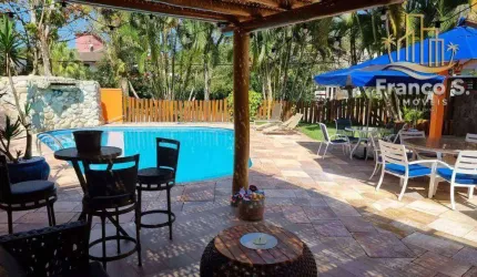 Casa com 7 dormitórios para alugar, 500 m² por R$ 4.150,00/dia - Riviera Módulo 18 - Bertioga/SP