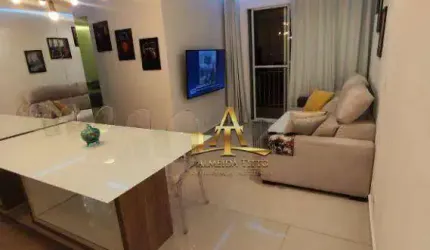 Apartamento com 2 dormitórios à venda, 52 m² - Condomínio Marselha - Jandira - São Paulo