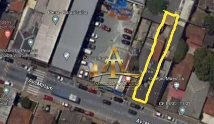 Terreno à Venda com 197 m² com Construção - Centro de Carapicuíba/SP - Confira!