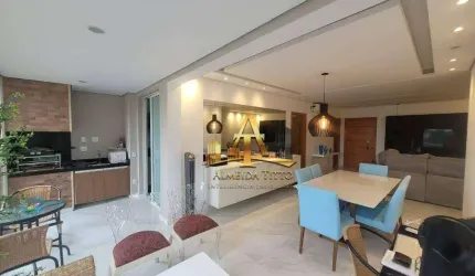 Apartamento com 3 dormitórios à venda, 136 m² por R$ 1.847.000,00 - Centro Empresarial Tamboré - Santana de Parnaíba/SP