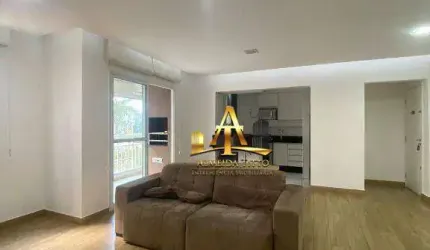 Apartamento para locação de 87m² mobiliado no Condomínio Alpha Style em Alphaville - Barueri.