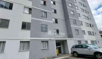 Apartamento com 2 dormitórios para alugar, 44 m² por R$ 1.068/mês - Teixeiras - Juiz de Fora/MG
