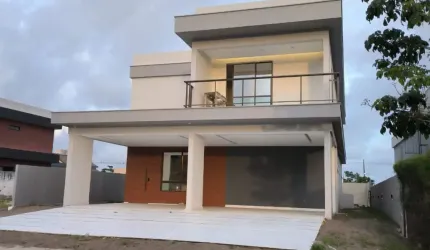 Casa no Alphaville Paraíba com 4 suítes, solário, Varanda Gourmet e Piscina