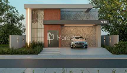 Casa em condomínio fechado com 3 quartos à venda em Donana, Campos dos Goytacazes , 163 m2 por R$ 990.000