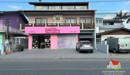 Sobrado Comercial/Residencial C/Aprox.350 m2 C/Area de Churrasqueira + Quitinete No Bairro Aventureiro!