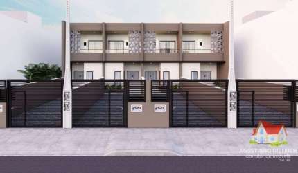 Sobrados Geminados C/02 Suites +Sacada e C/Otima Localizacao No Bairro Iririu