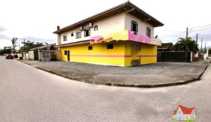Sobrado Comercial/Residencial C/Aprox.390m2 C/Terreno de Esquina de 502m2 No Bairro Aventureiro!