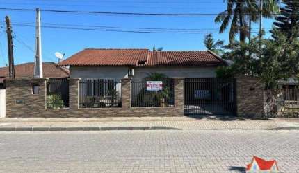 Residencia em Alvenaria C/Laje +Area C/Churrasqueira e Terreno C/364m2 No Bairro Aventureiro!