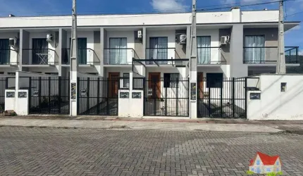 Sobrado Geminado C/02 Quartos C/Otima Localizacao + Vaga de Garagem No Bairro Aventureiro !