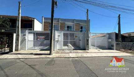 Sobrado Geminado C/02 Suites + Moveis Planejados + 02 Vagas + Pergolado C/Churrasq. No Bairro Itaum !