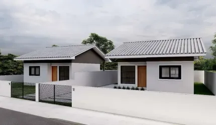 Casa para Venda em Palhoça, Guarda do Cubatão, 2 dormitórios, 1 suíte, 2 banheiros, 1 vaga