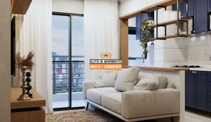 Apartamento em Diadema, com 2 quartos, vaga e varanda