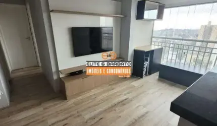 Apartamento com 2 quartos, 1 suíte e varanda com fechamento em vidro em Diadema!